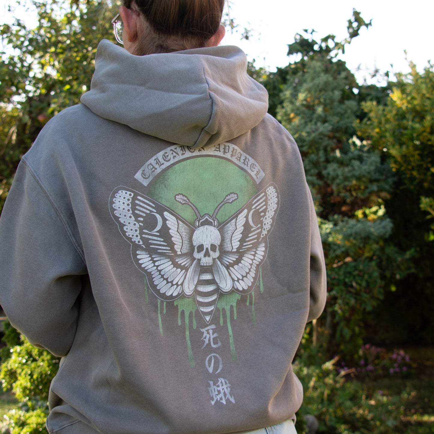 Death Moth Heavy Hoodie