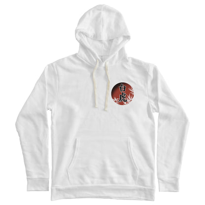 White Tiger Pullover Hoodie