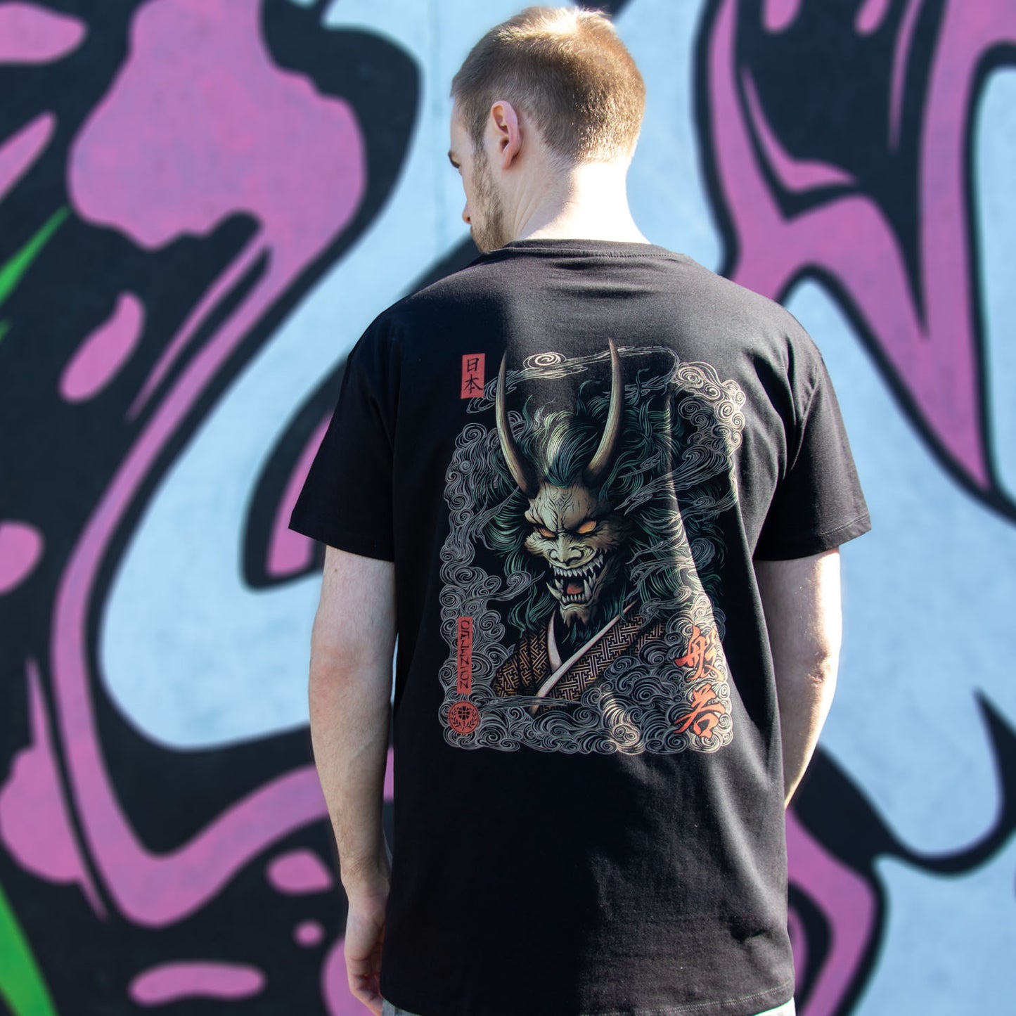 Woodblock Hannya T-Shirt