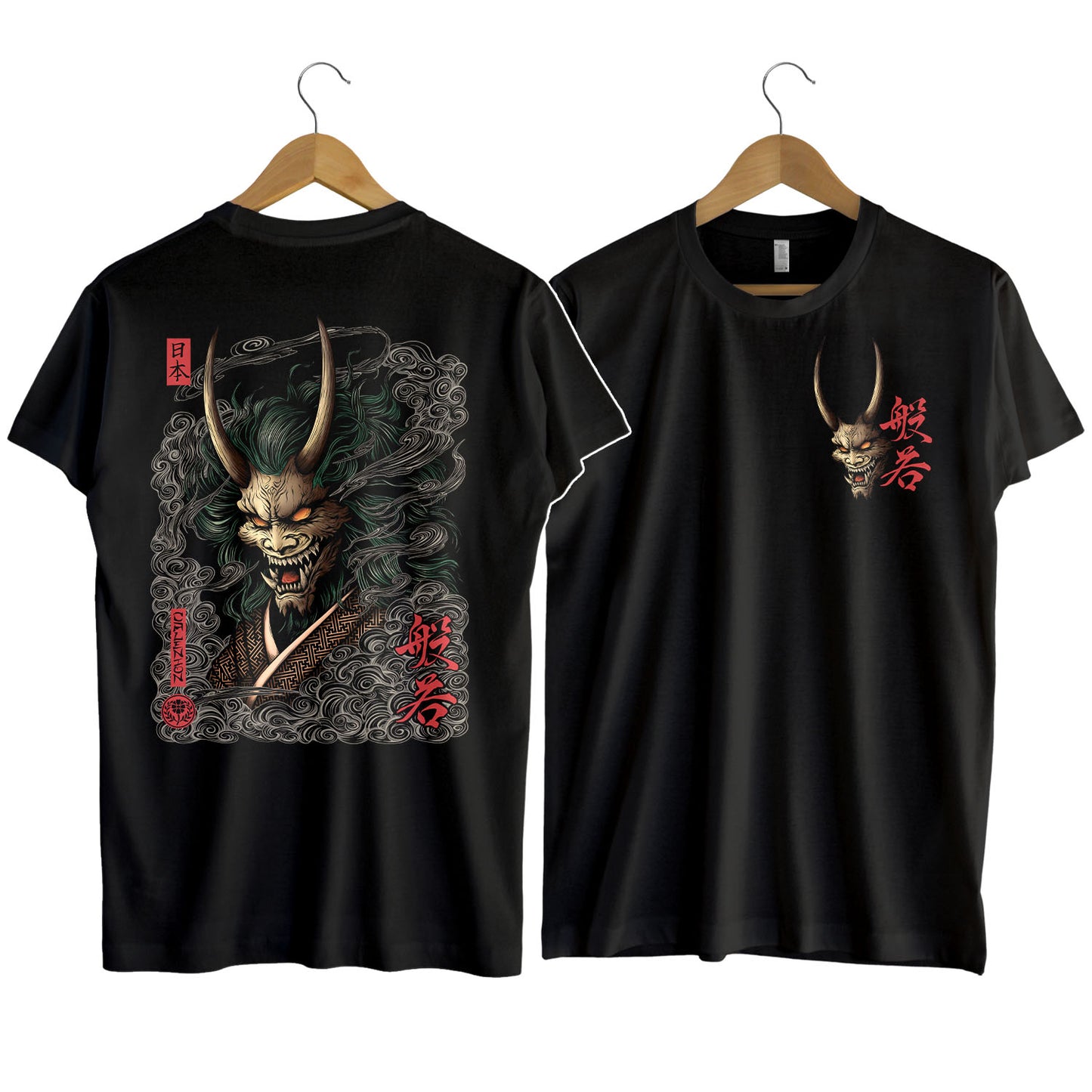 Woodblock Hannya T-Shirt