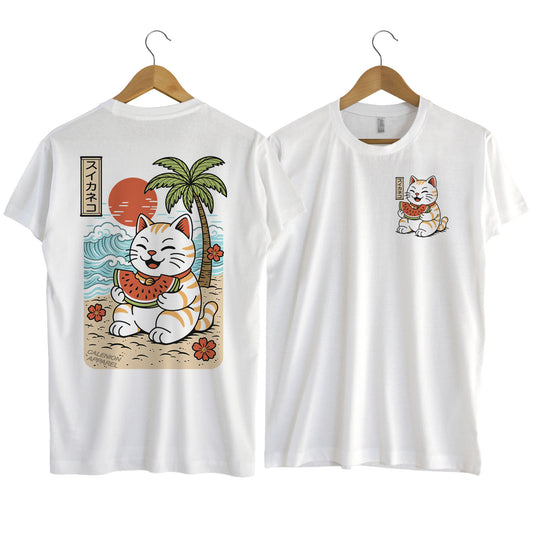 Watermelon Cat T-Shirt