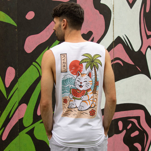 Watermelon Cat Vest
