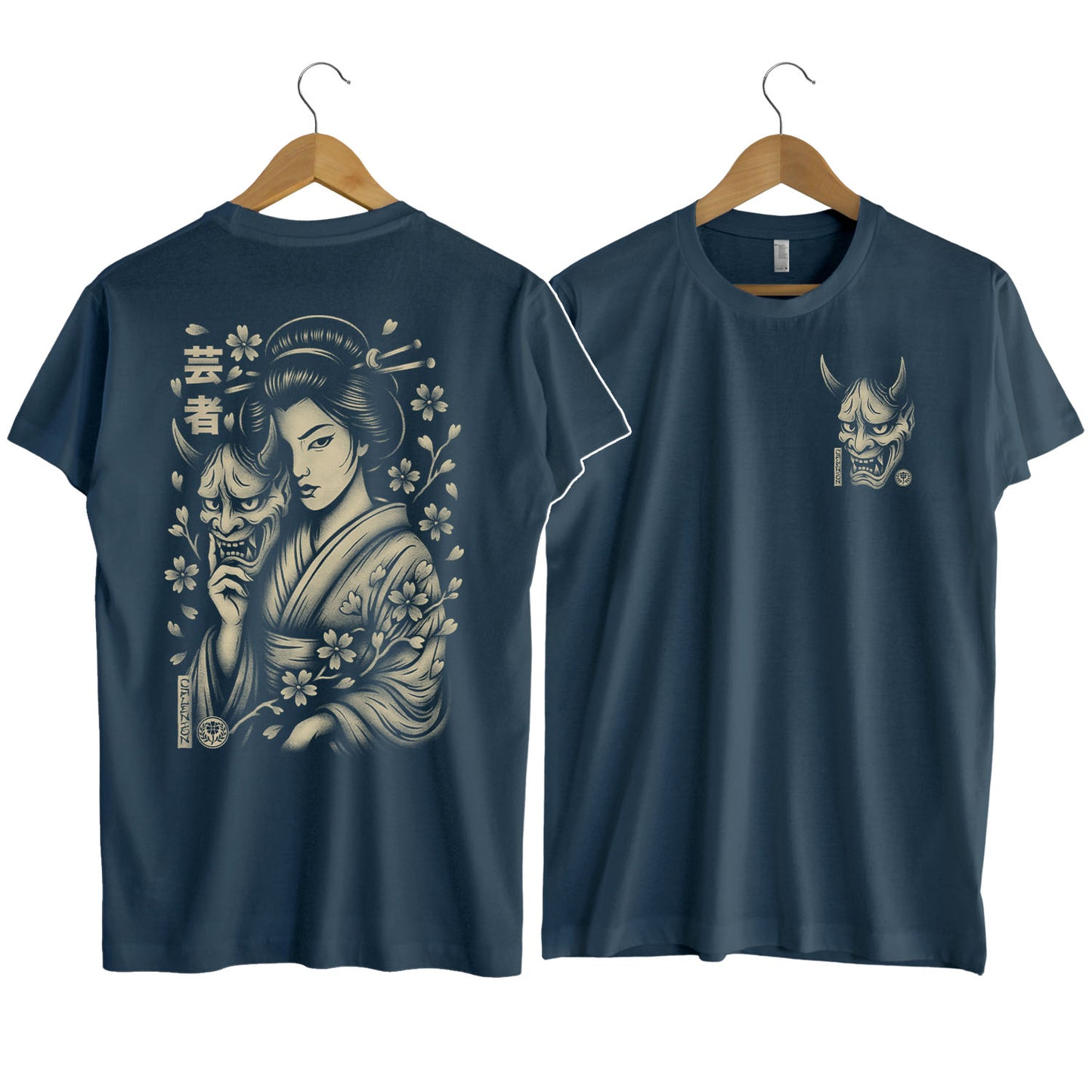 Geisha and Hannya T-Shirt