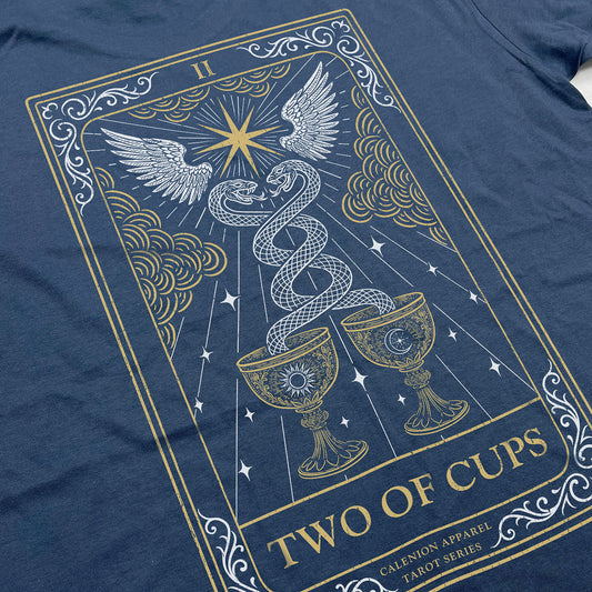 Two Of Cups Tarot Series T-Shirt