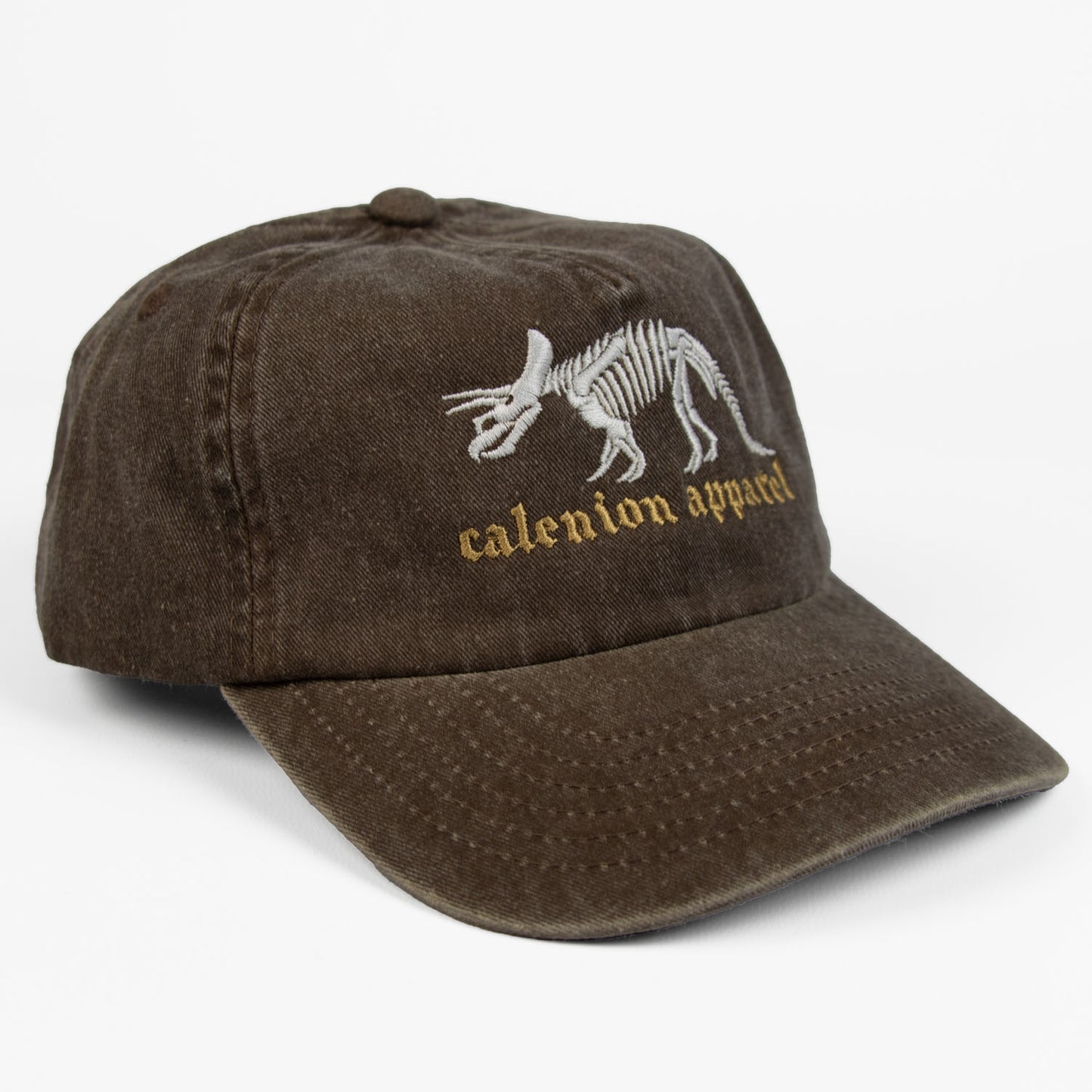 Triceratops Skeleton Vintage Cap