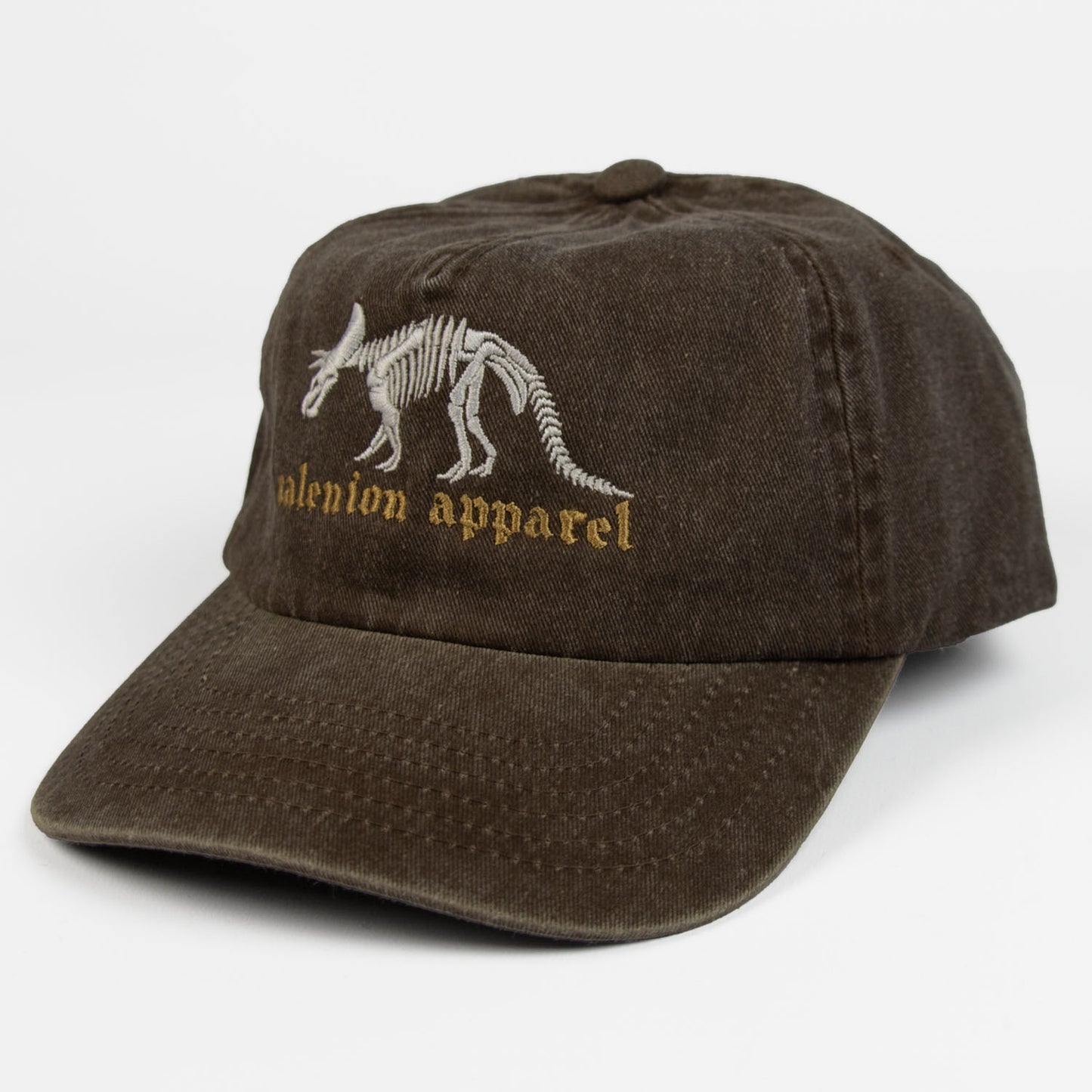 Triceratops Skeleton Vintage Cap