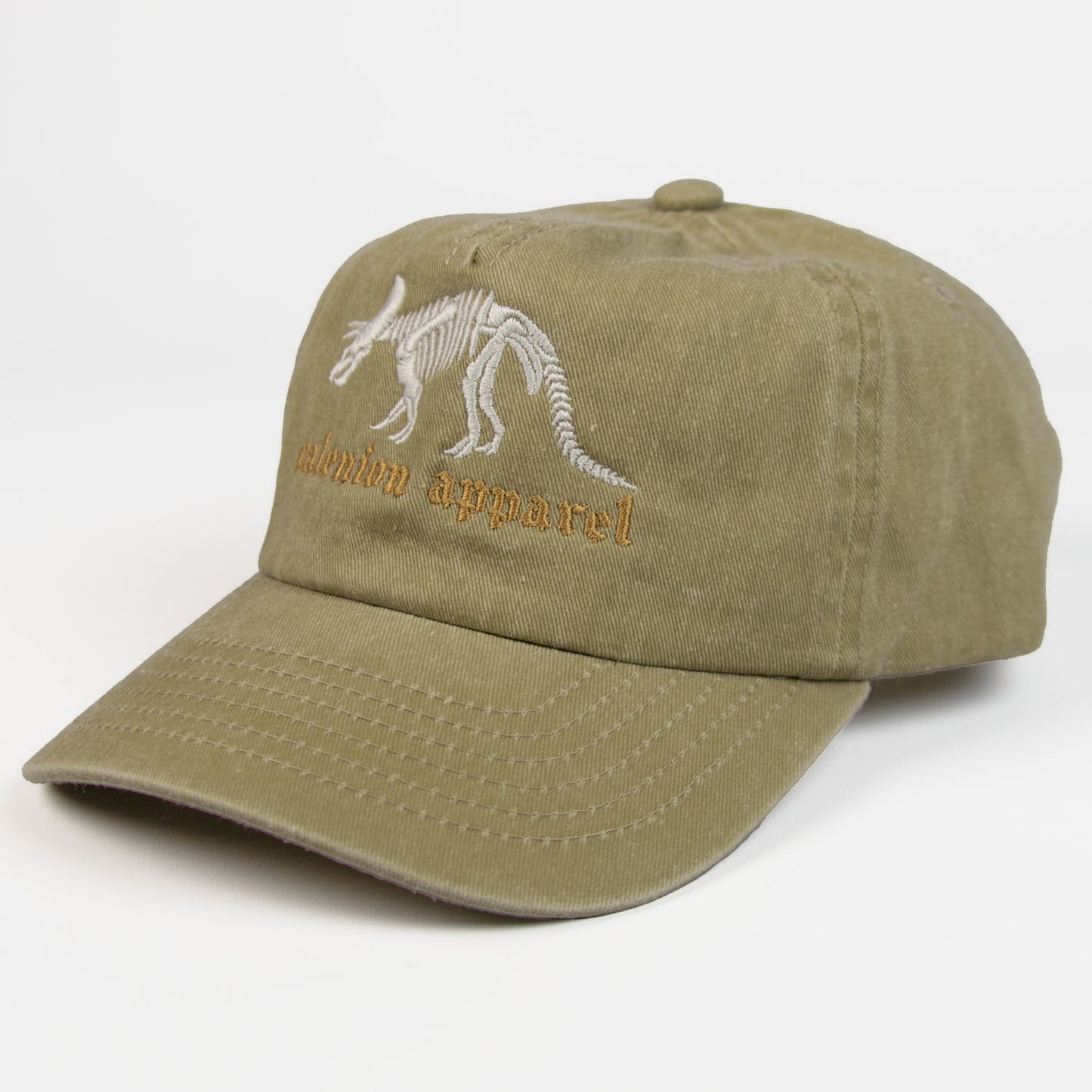 Triceratops Skeleton Vintage Cap