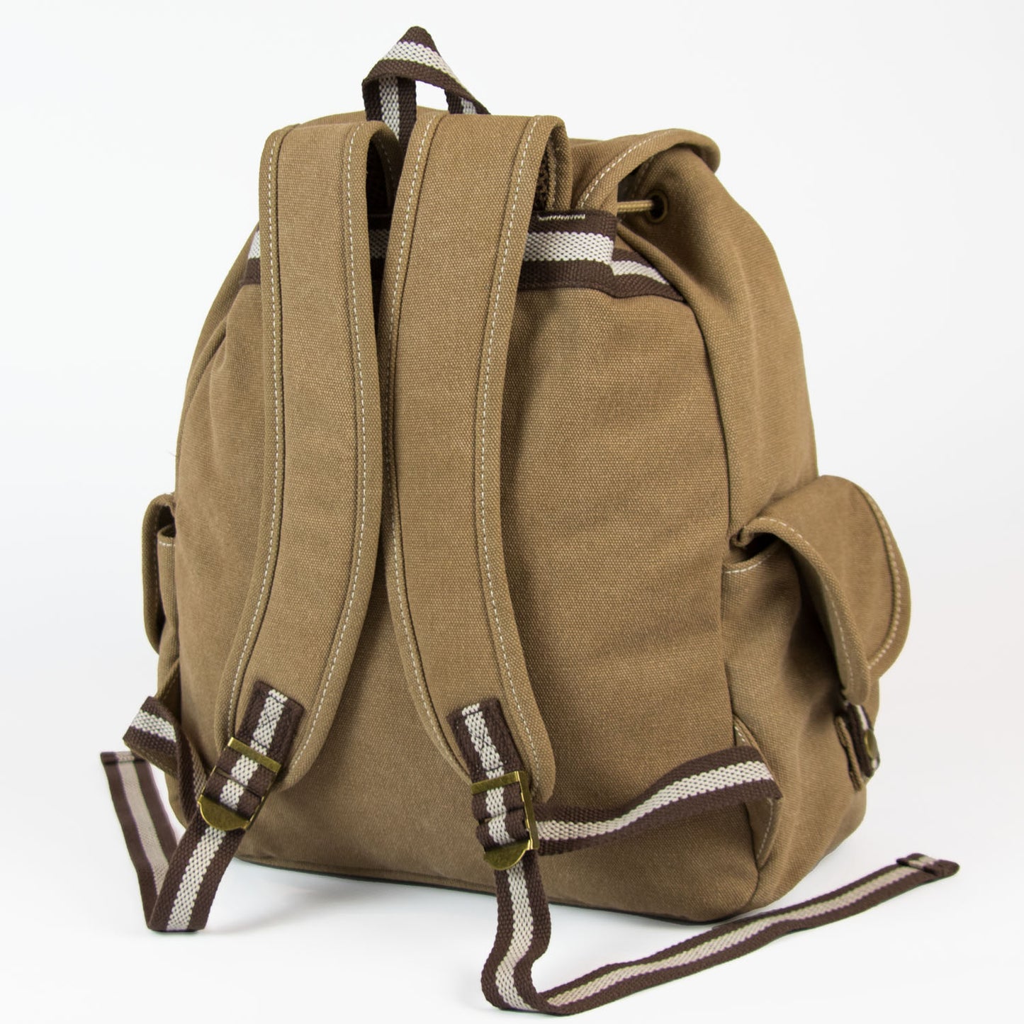 Japanese Crane Vintage Canvas Backpack