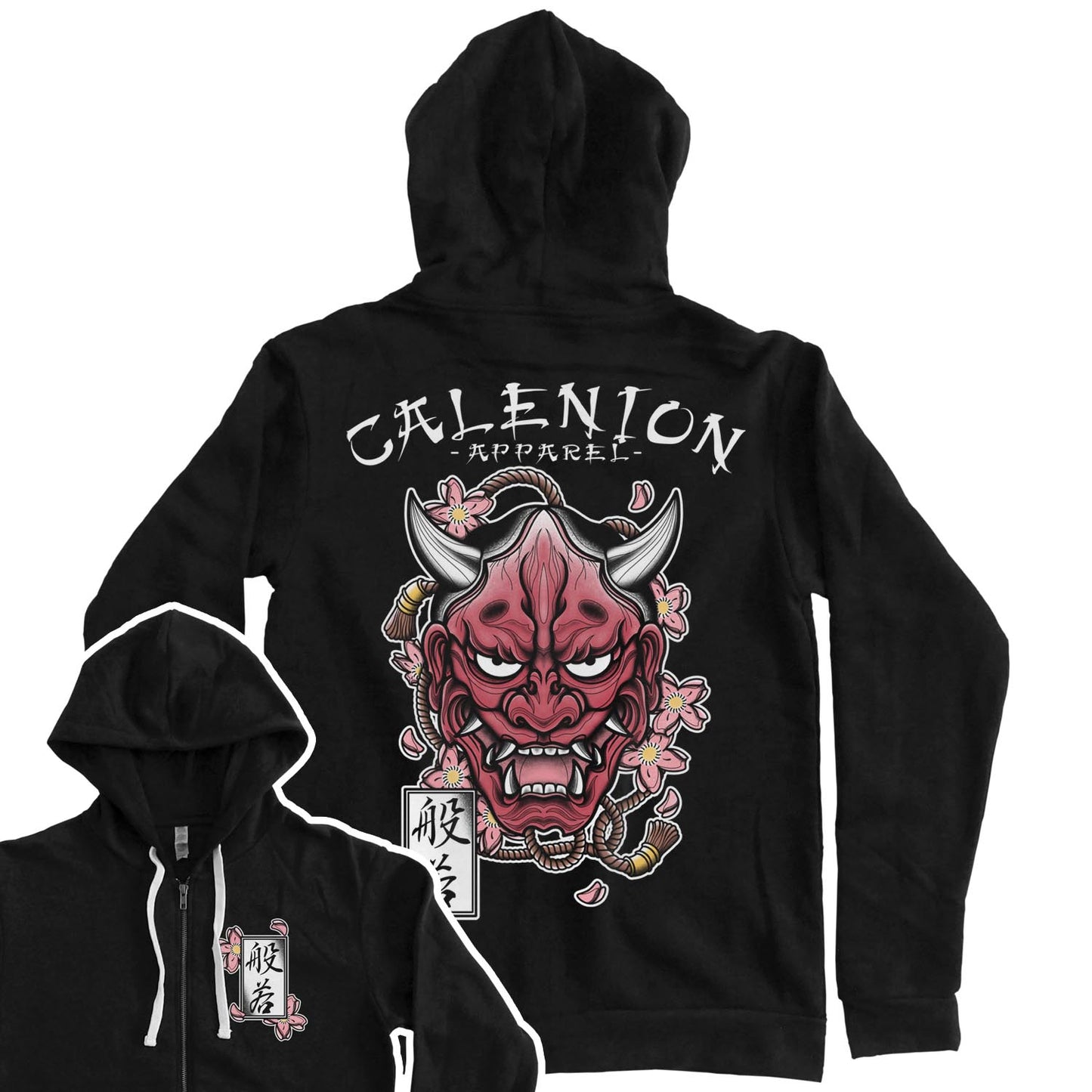 Hannya Zip Hoodie