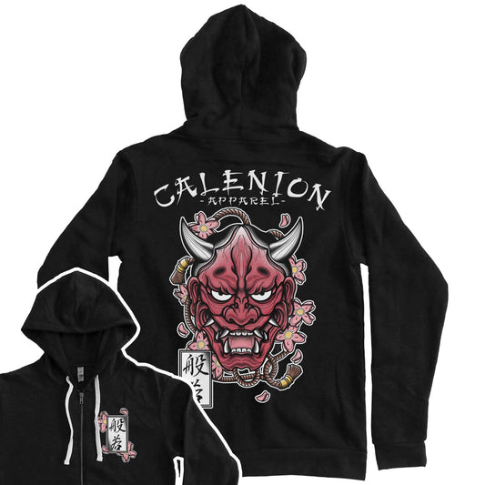 Hannya Zip Hoodie