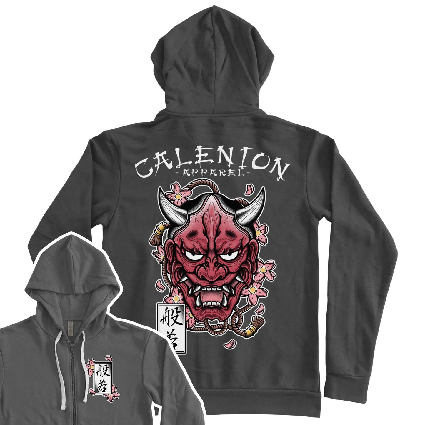 Hannya Zip Hoodie