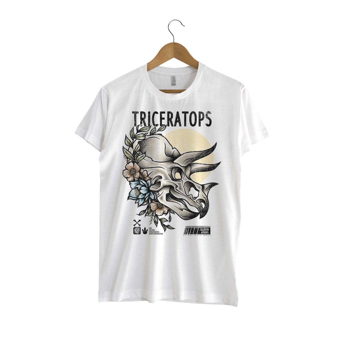 Triceratops Skull T-Shirt