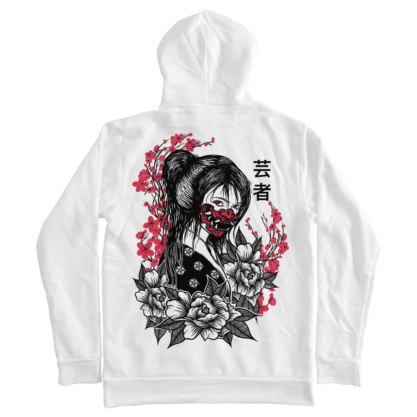 Traditional Geisha Zip Hoodie