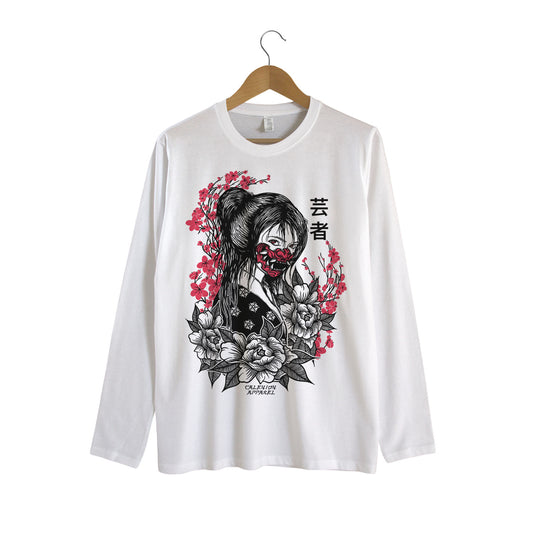 Traditional Geisha Long Sleeve Shirt