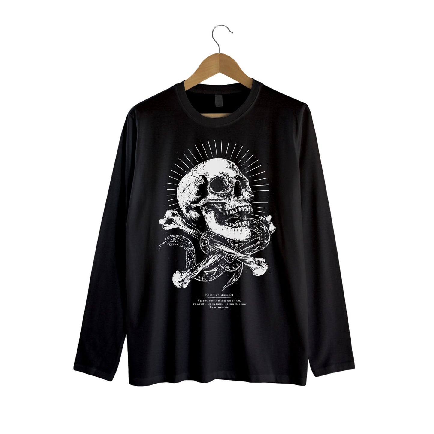 Temptation From The Grave Long Sleeve Shirt