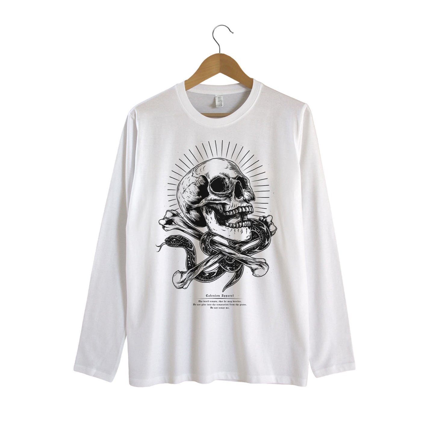 Temptation From The Grave Long Sleeve Shirt