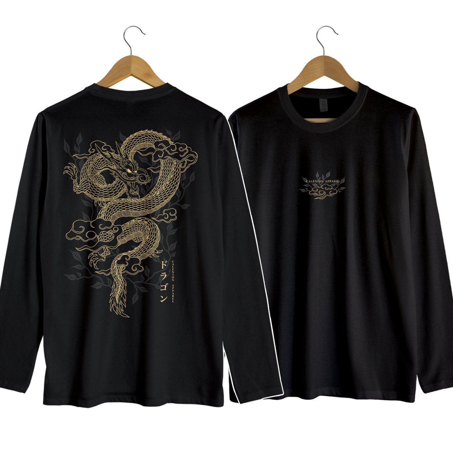 Golden Dragon Long Sleeve Shirt