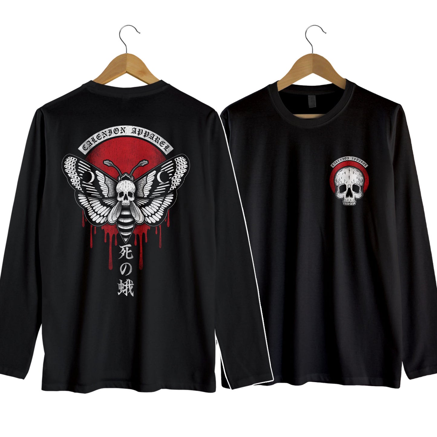 Death Moth Long Sleeve Shirt