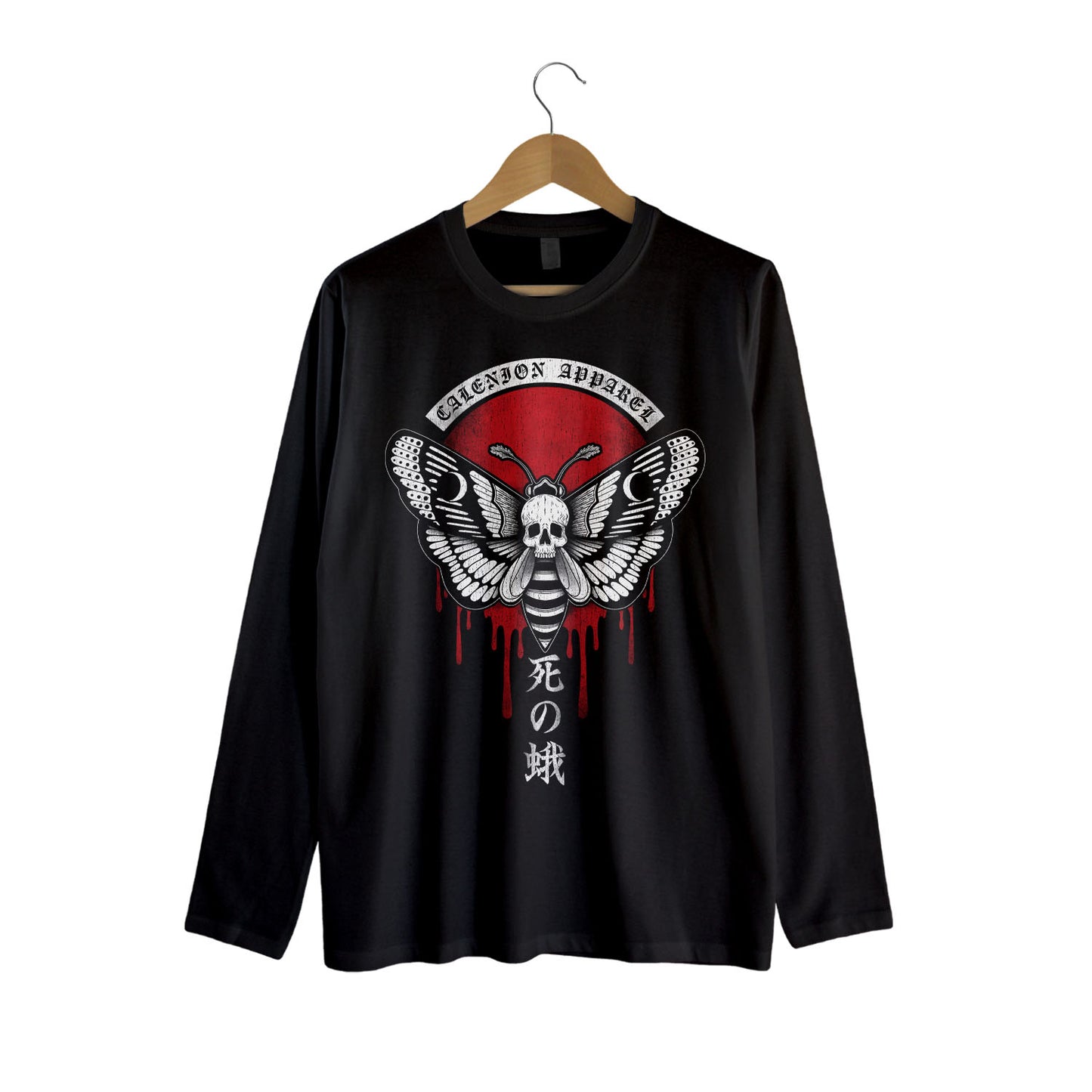 Death Moth Long Sleeve Shirt