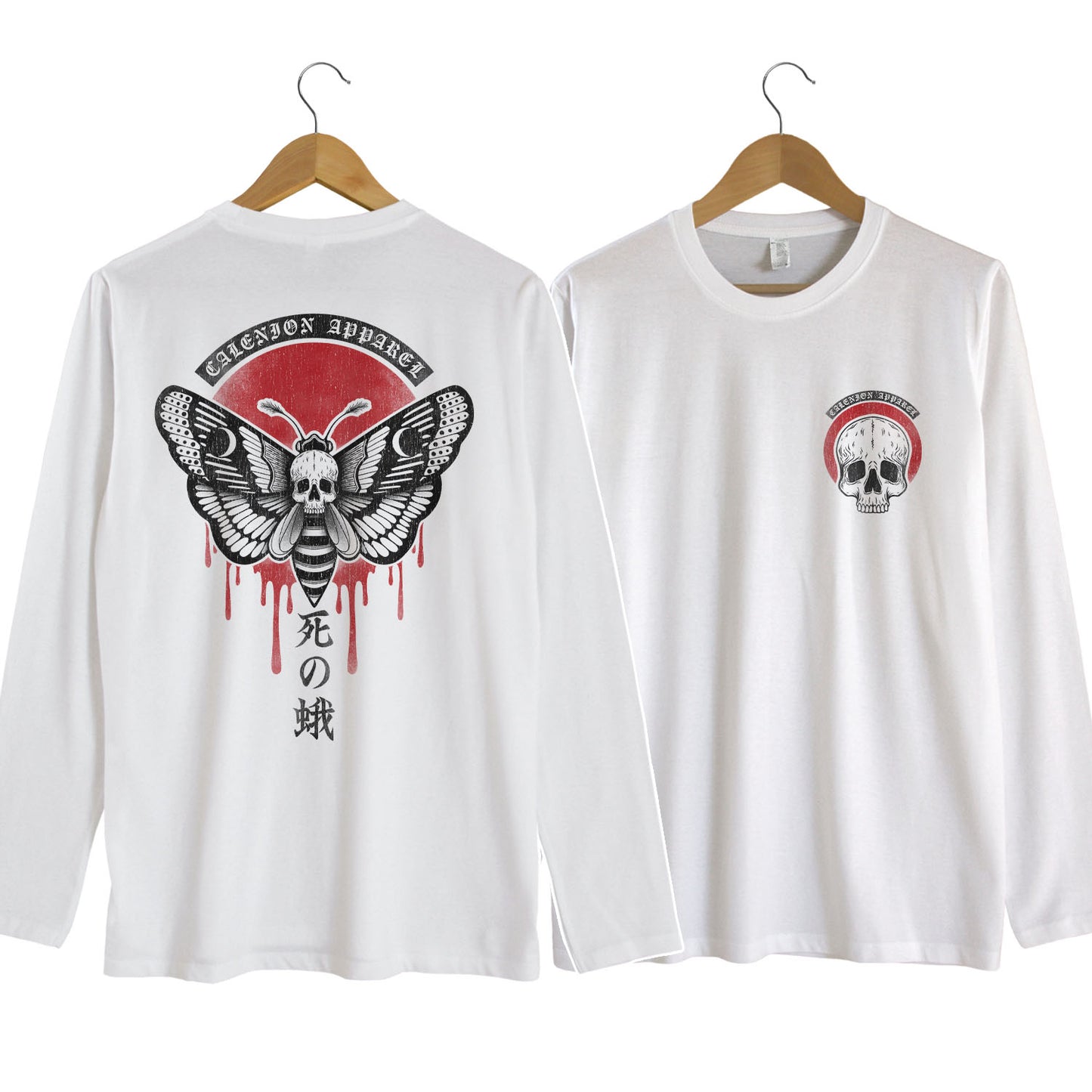 Death Moth Long Sleeve Shirt