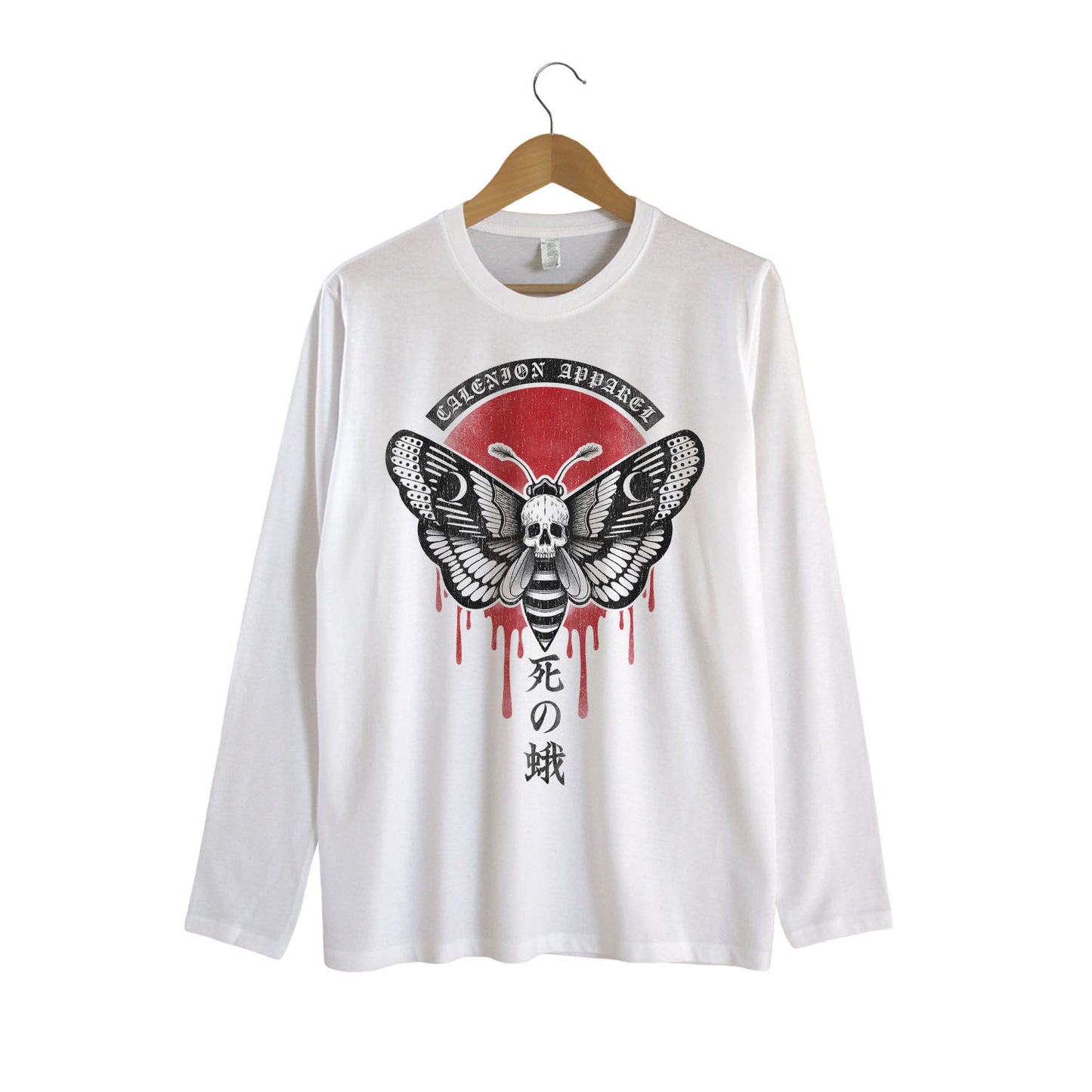 Death Moth Long Sleeve Shirt
