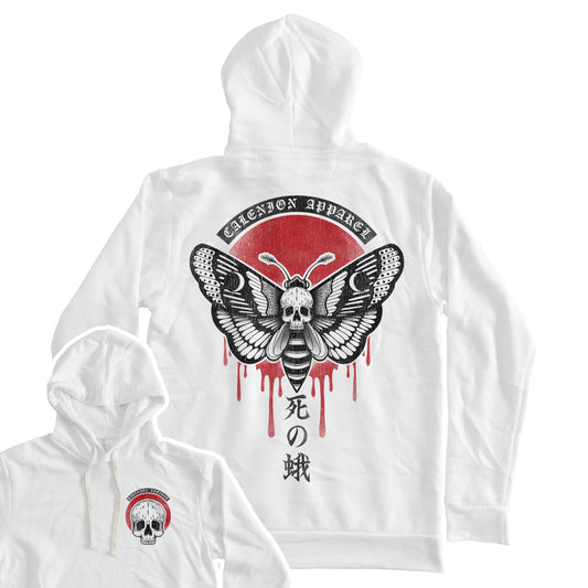 Death Moth Pullover Hoodie