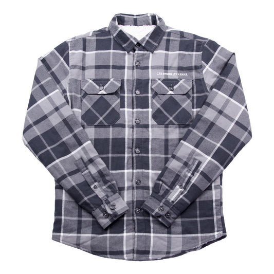 Sherpa Lined Flannel Jacket