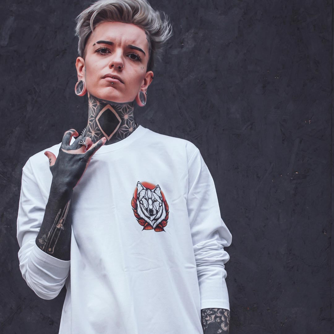 Arctic Wolf Long Sleeve Shirt
