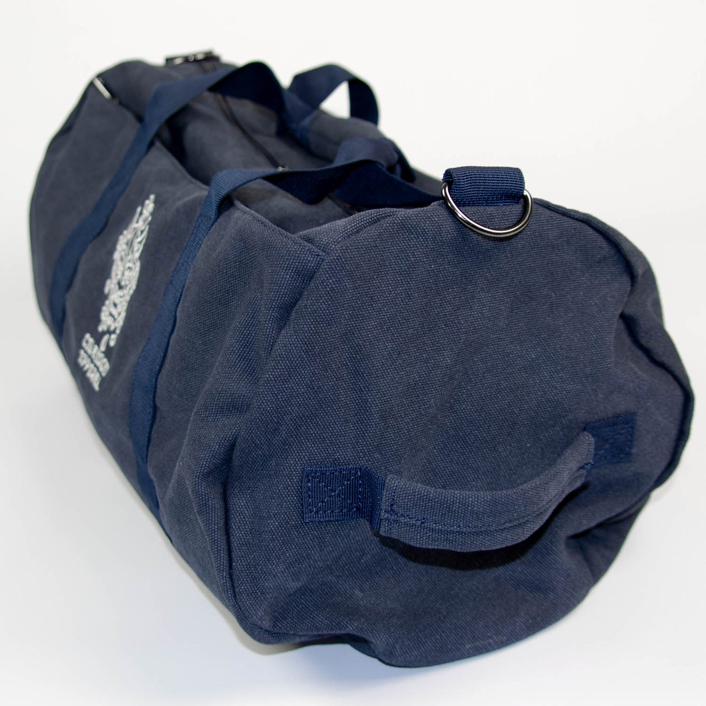 Hannya Vintage Canvas Barrel Bag