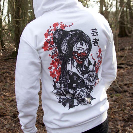 Traditional Geisha Zip Hoodie