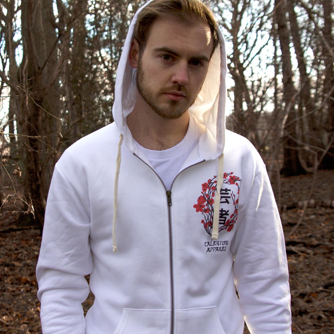 Traditional Geisha Zip Hoodie