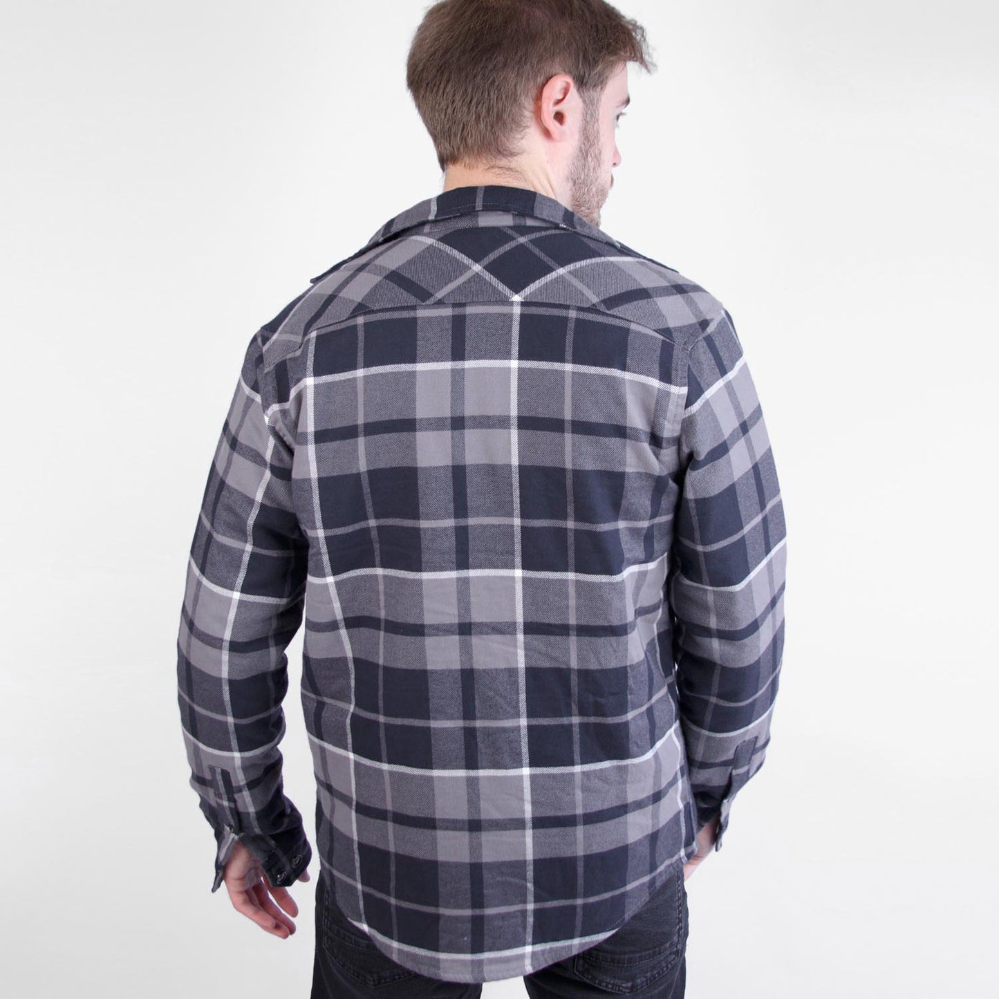 Sherpa Lined Flannel Jacket