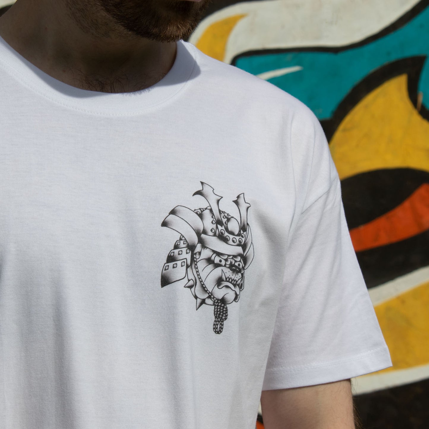 Bulldog Samurai T-Shirt