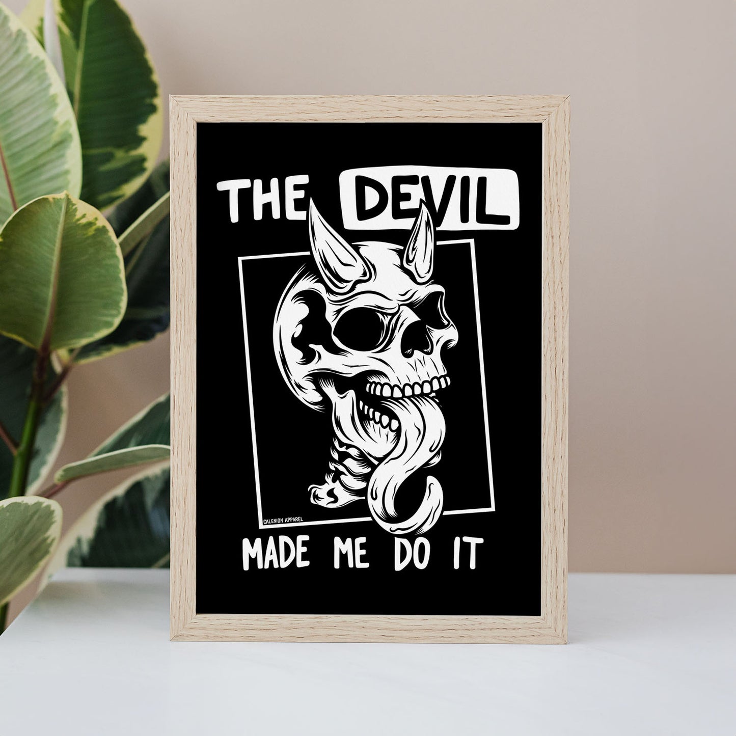 The Devil A4 Art Print