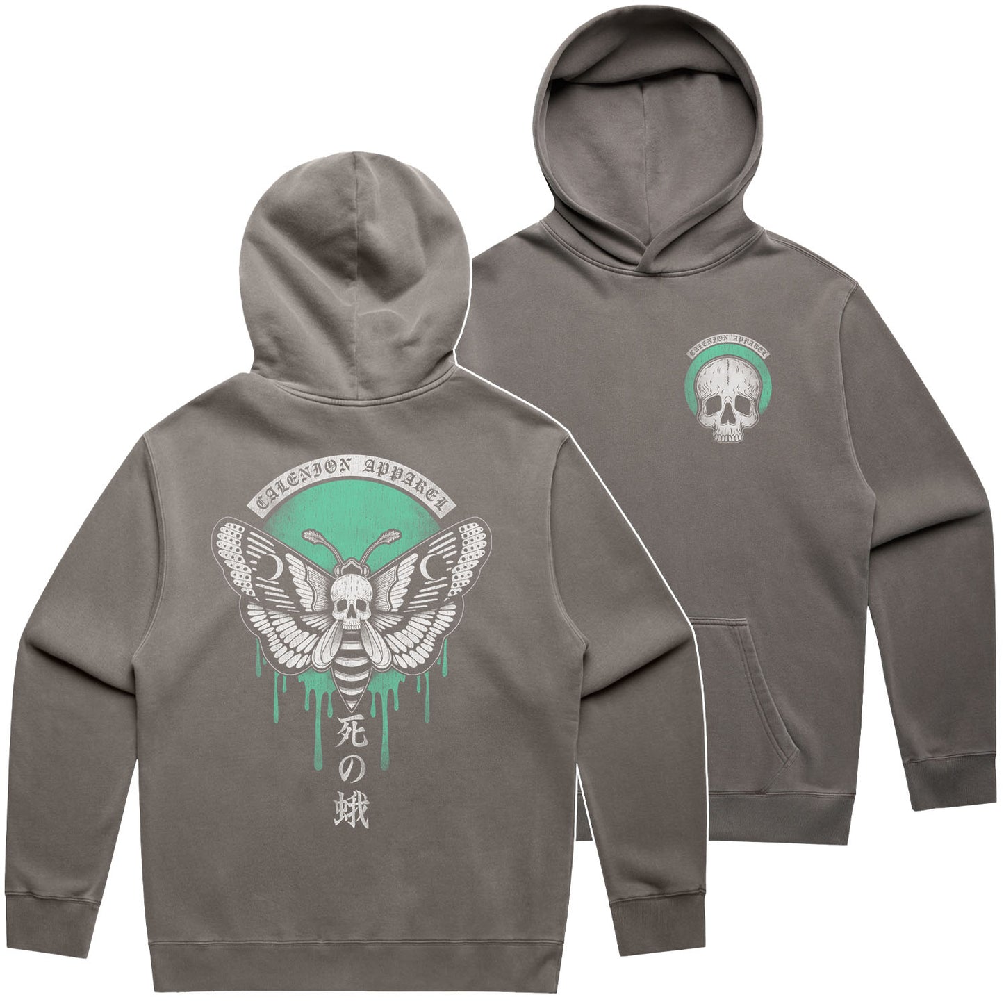 Death Moth Heavy Hoodie