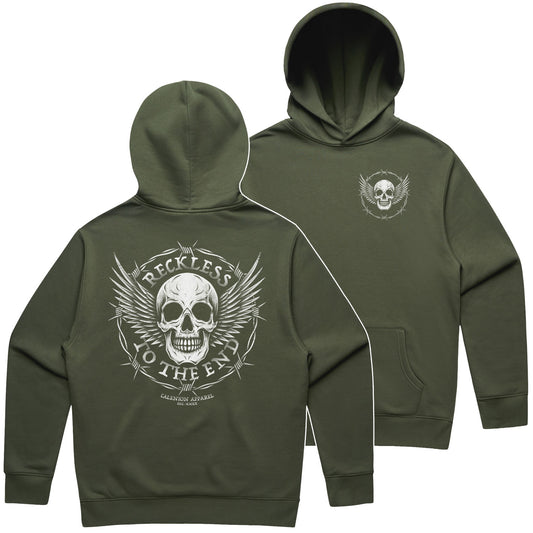 Reckless To The End Heavy Hoodie