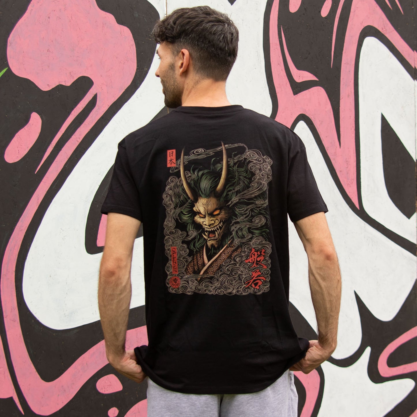 Woodblock Hannya T-Shirt