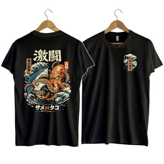 Shark vs Octopus T-Shirt