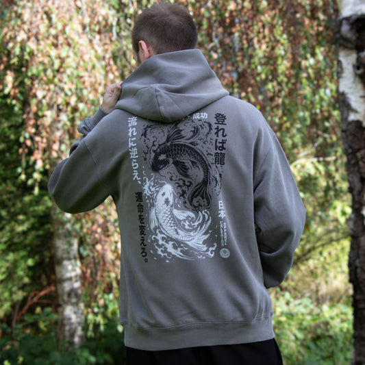 Koi Harmony Heavy Hoodie
