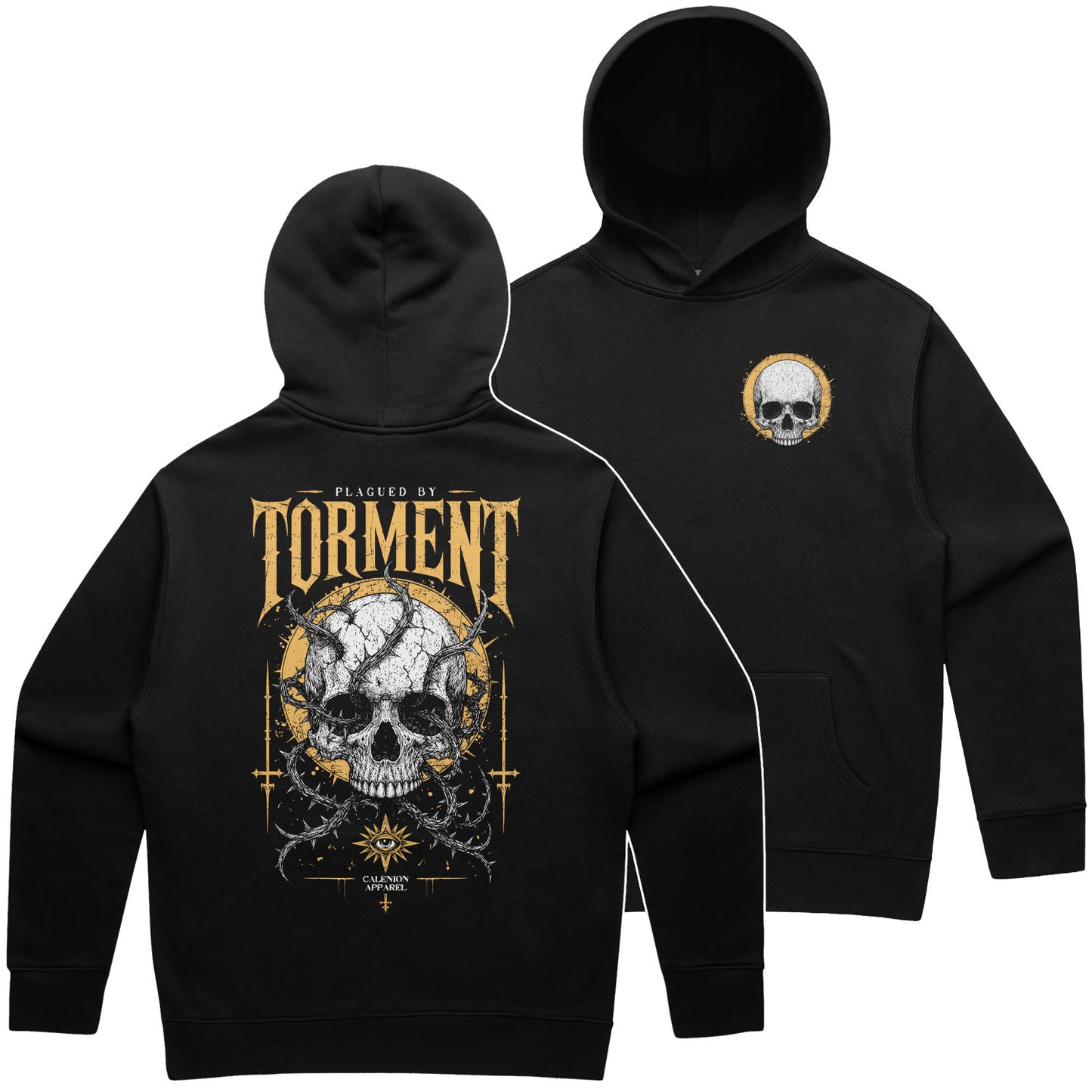 Plagued By Torment Heavy Hoodie