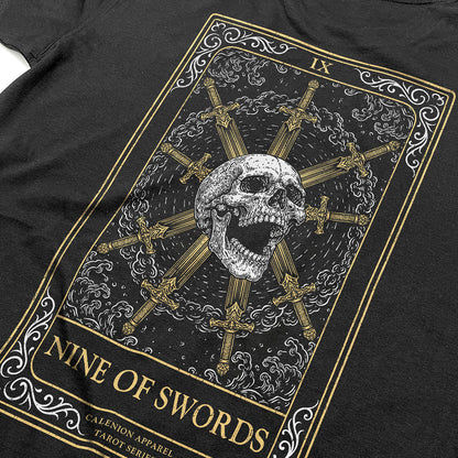 Nine Of Swords Tarot Series T-Shirt