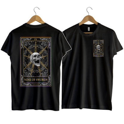 Nine Of Swords Tarot Series T-Shirt