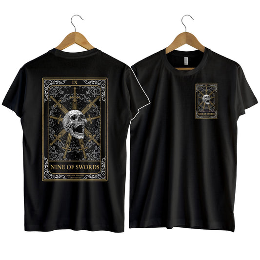 Nine Of Swords Tarot Series T-Shirt