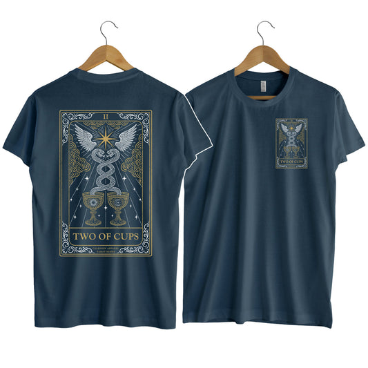 Two Of Cups Tarot Series T-Shirt