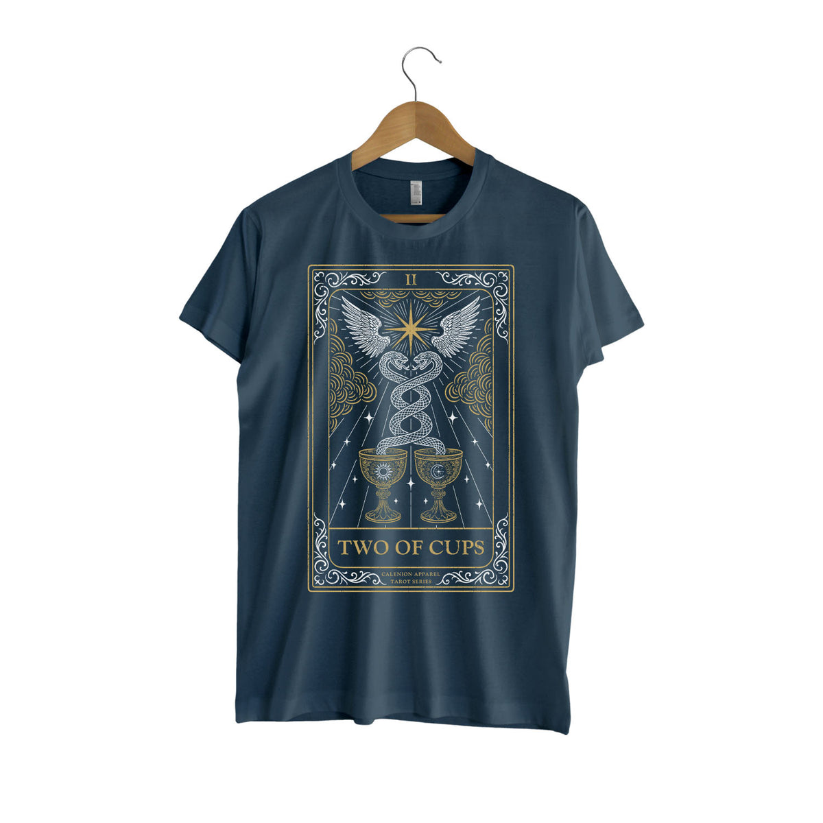 Two Of Cups Tarot Series T-Shirt