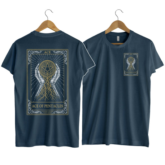 Ace Of Pentacles Tarot Series T-Shirt