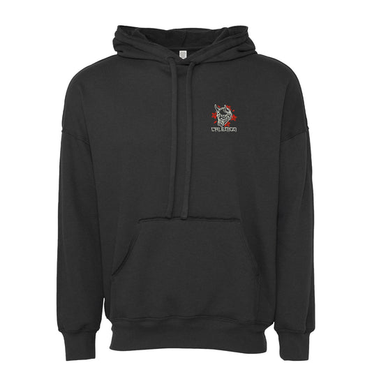 Hannya Blossom Raw Seam Lightweight Hoodie