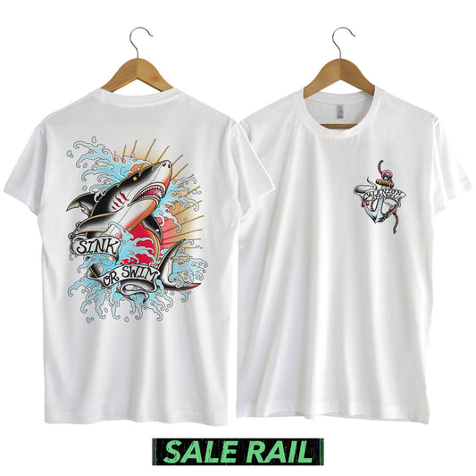 Shark T-Shirt (Pre-Printed Stock) [Size 4XL]