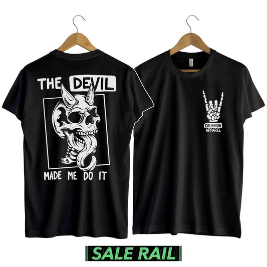 The Devil T-Shirt (Pre-Printed Stock) [Size 4XL]