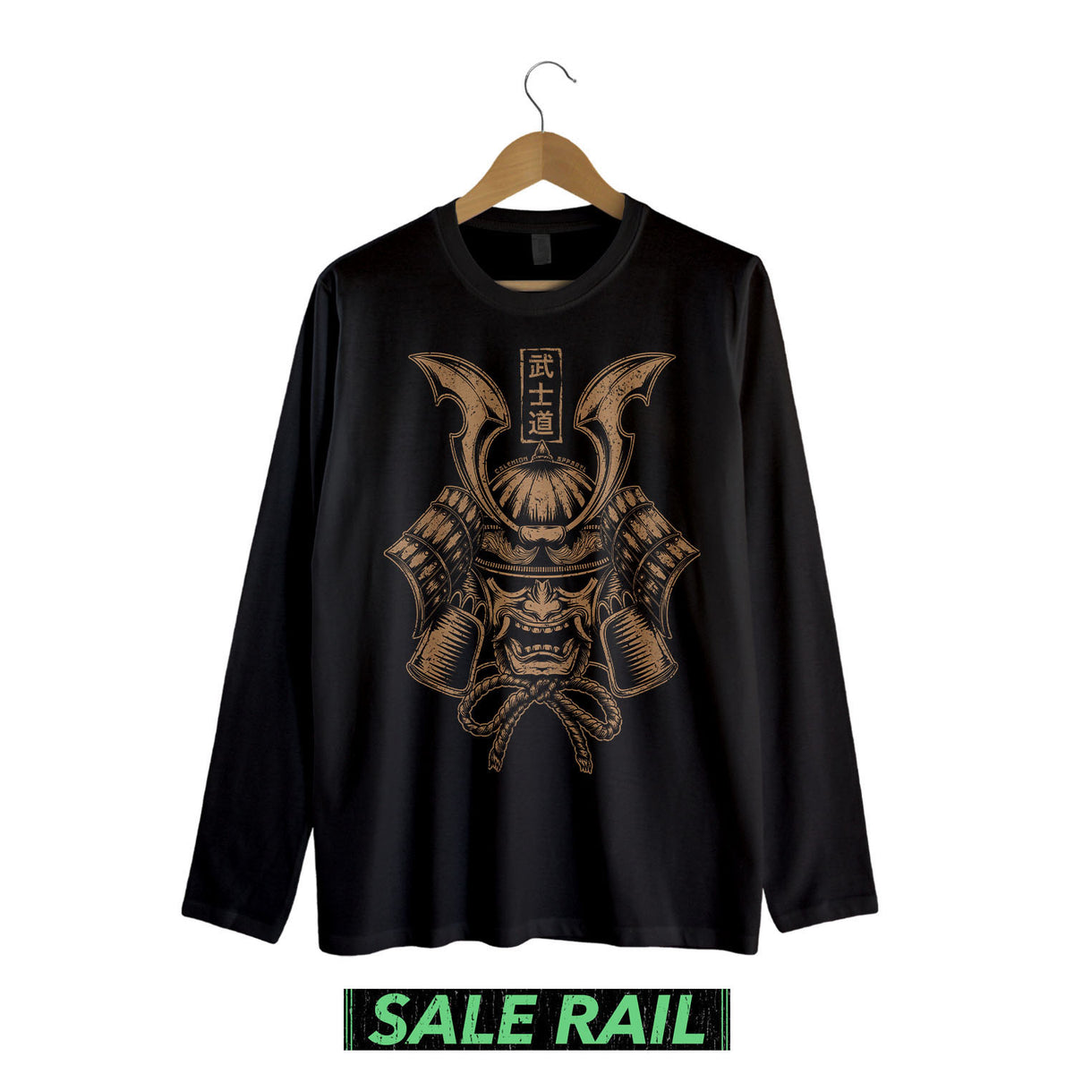 Samurai Long Sleeve Shirt (Discontinued Product) [Size XL]
